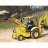 Гидробур для экскаватора-погрузчика Komatsu WB142-5