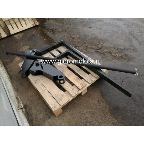 Вилы для экскаватора Case 570 ST/SV, 695 ST/SV, 580 ST/T, 590 Super M на ковш 1,1 куб.м