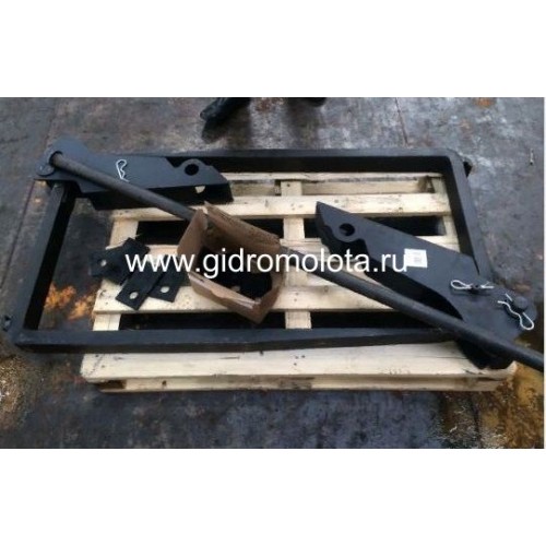 Вилы для экскаватора Case 570 ST/SV, 695 ST/SV, 580 ST/T, 590 Super M на ковш 1,1 куб.м