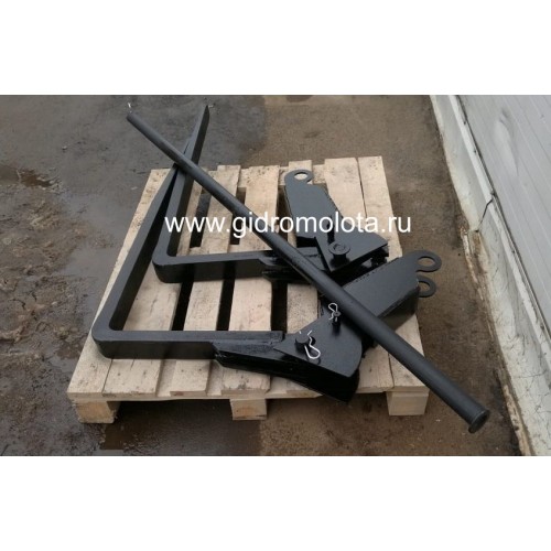 Вилы для экскаватора Case 570 ST/SV, 695 ST/SV, 580 ST/T, 590 Super M на ковш 1,1 куб.м