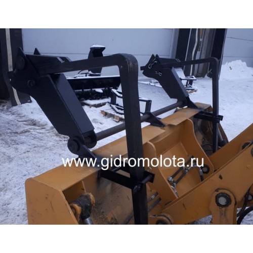 Вилы для экскаватора Case 570 ST/SV, 695 ST/SV, 580 ST/T, 590 Super M на ковш 1,1 куб.м