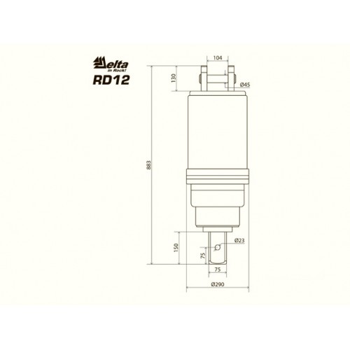 Гидробур Delta RD-12 (Дельта РД-12)