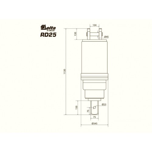 Гидробур Delta RD-25 (Дельта РД-25)